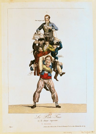 The Porter or, The Imposing Burden by French School